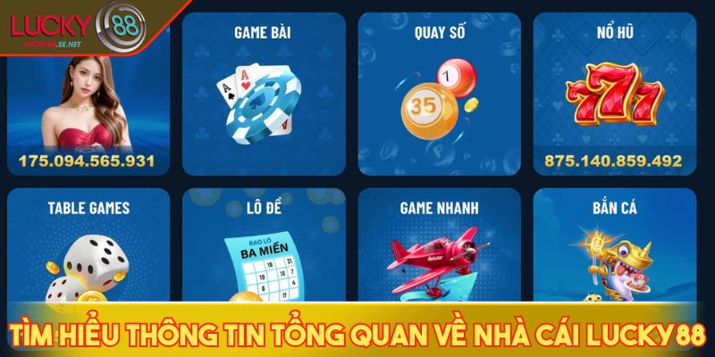 LUCKY88 - Cổng Game Cá Cược Thể Thao Uy Tín Số 1 Châu Á 2026 6 Tìm hiểu thông tin tổng quan về nhà cái LUCKY88