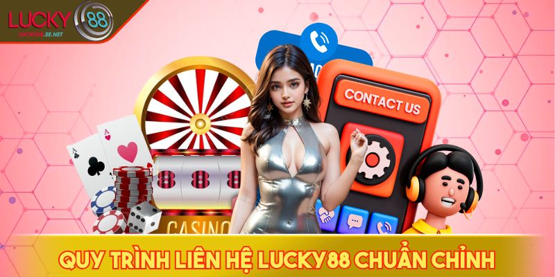 Quy trình liên hệ LUCKY88 chuẩn chỉnh